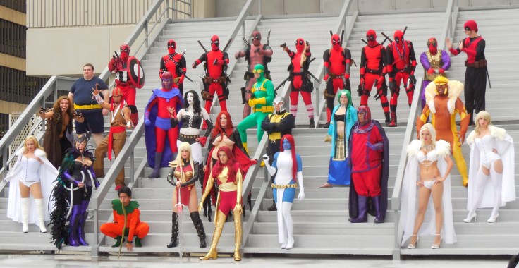 MARVEL X-MEN photo op